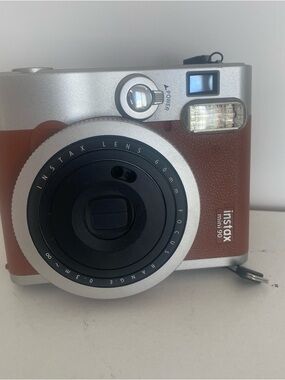 Fujifilm Instax Mini 90 Instant Camera - Brown